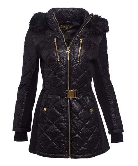 winter michael kors jackets for women|Michael Kors black jacket women's.